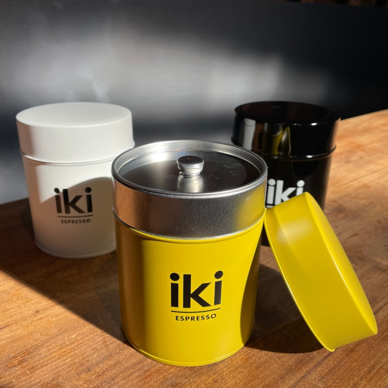 ぴか 2 缶 コーヒーキャニスター – iki Espresso